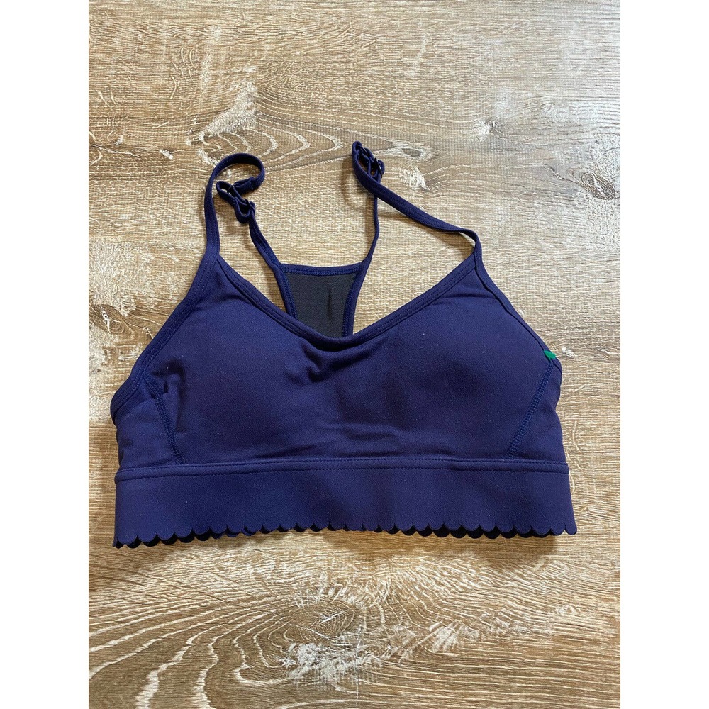 NEW BALANCE J.Crew Scallop Bra XS